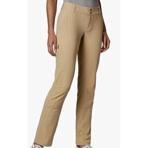 NWT Women's Columbia Saturday Trail Pant Omni UPF 50 Repells Water Stretch 6R